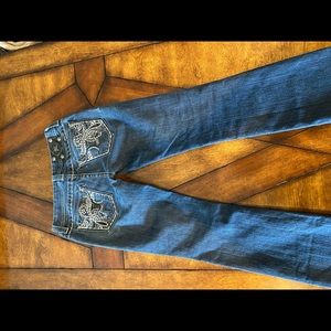 Miss Me Bootcut Jeans Size 28x35